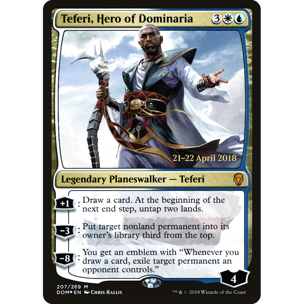 Teferi, Hero of Dominaria (PRE-207) - Dominaria Promos Foil