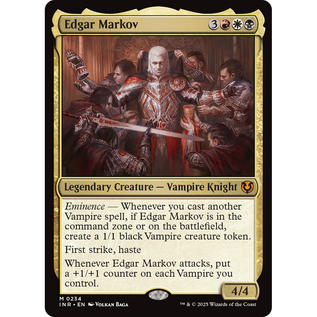 Edgar Markov (INR-234) - Innistrad Remastered Foil