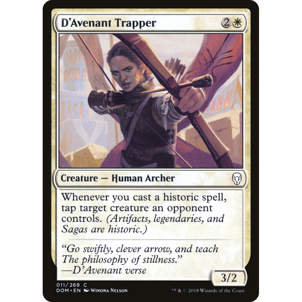 D'Avenant Trapper (DOM-011) - Dominaria Foil