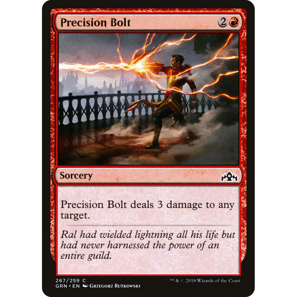 Precision Bolt (GRN-267) - Guilds of Ravnica Foil