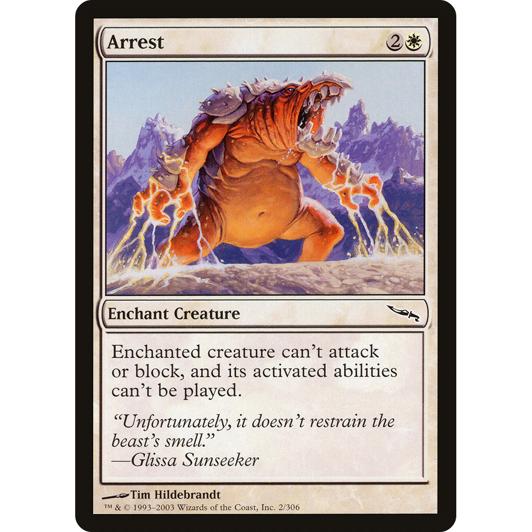 Arrest (MRD-002) - Mirrodin