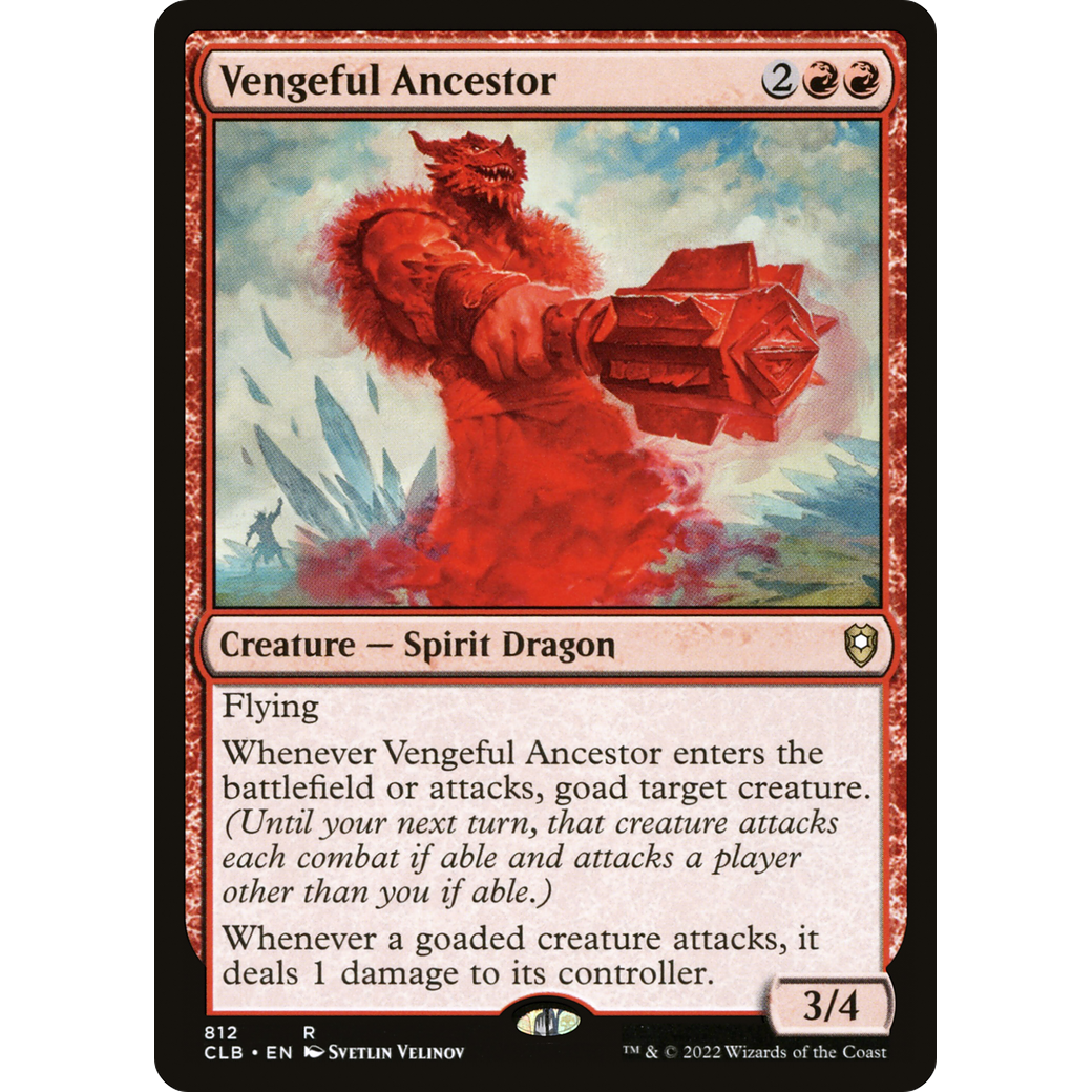 Vengeful Ancestor (CLB-812) - Commander Legends: Battle for Baldur's Gate