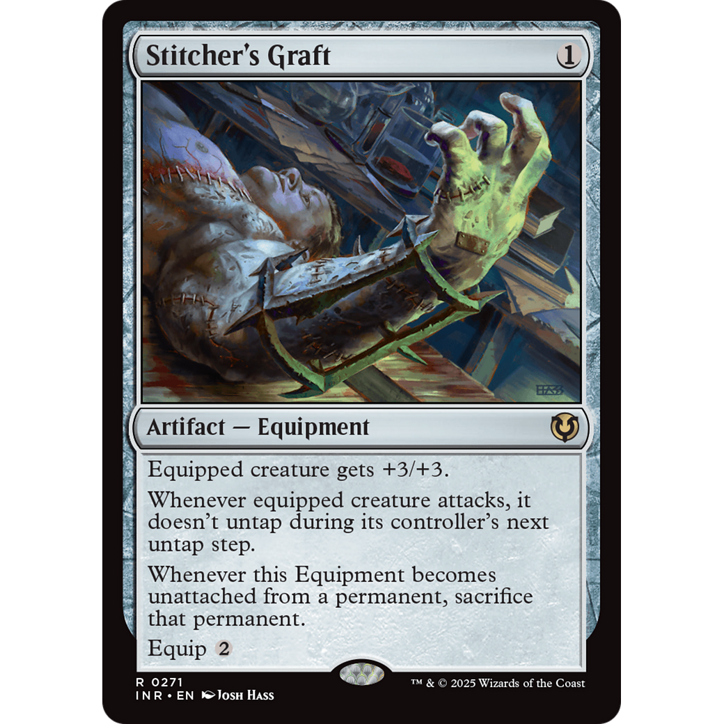 Stitcher's Graft (INR-271) - Innistrad Remastered Foil