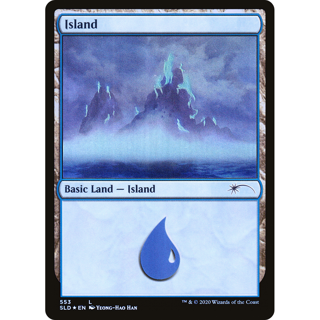 Island (553) (SLD-553) - Secret Lair Drop Foil