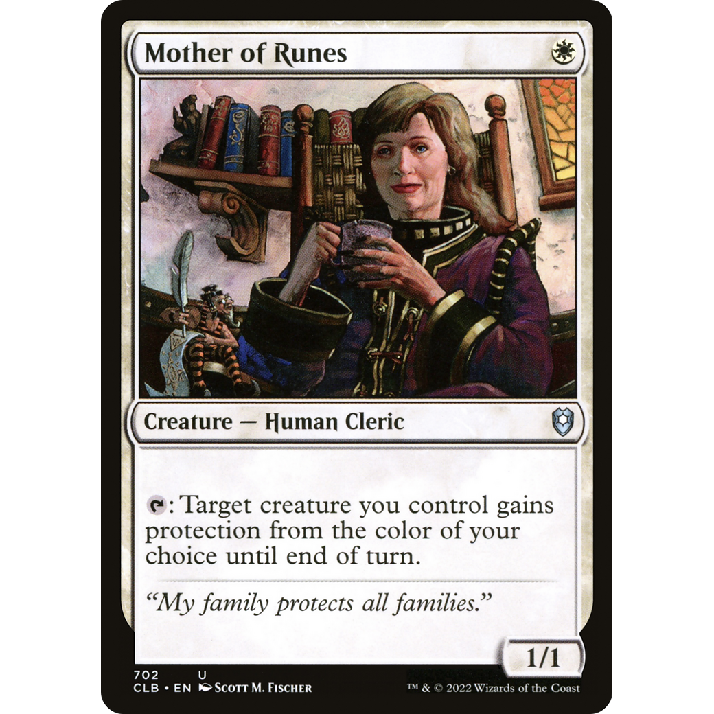 Mother of Runes (CLB-702) - Commander Legends: Battle for Baldur's Gate