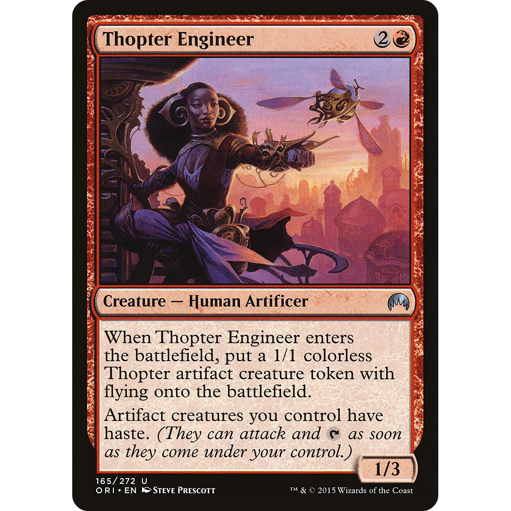 Thopter Engineer (ORI-165) - Magic Origins Foil