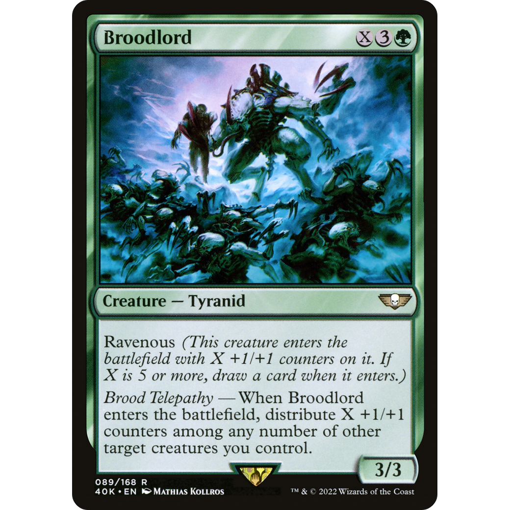 Broodlord (40K-089) - Warhammer 40,000 Commander