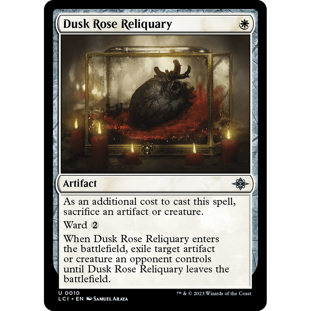 Dusk Rose Reliquary (LCI-010) - The Lost Caverns of Ixalan Foil