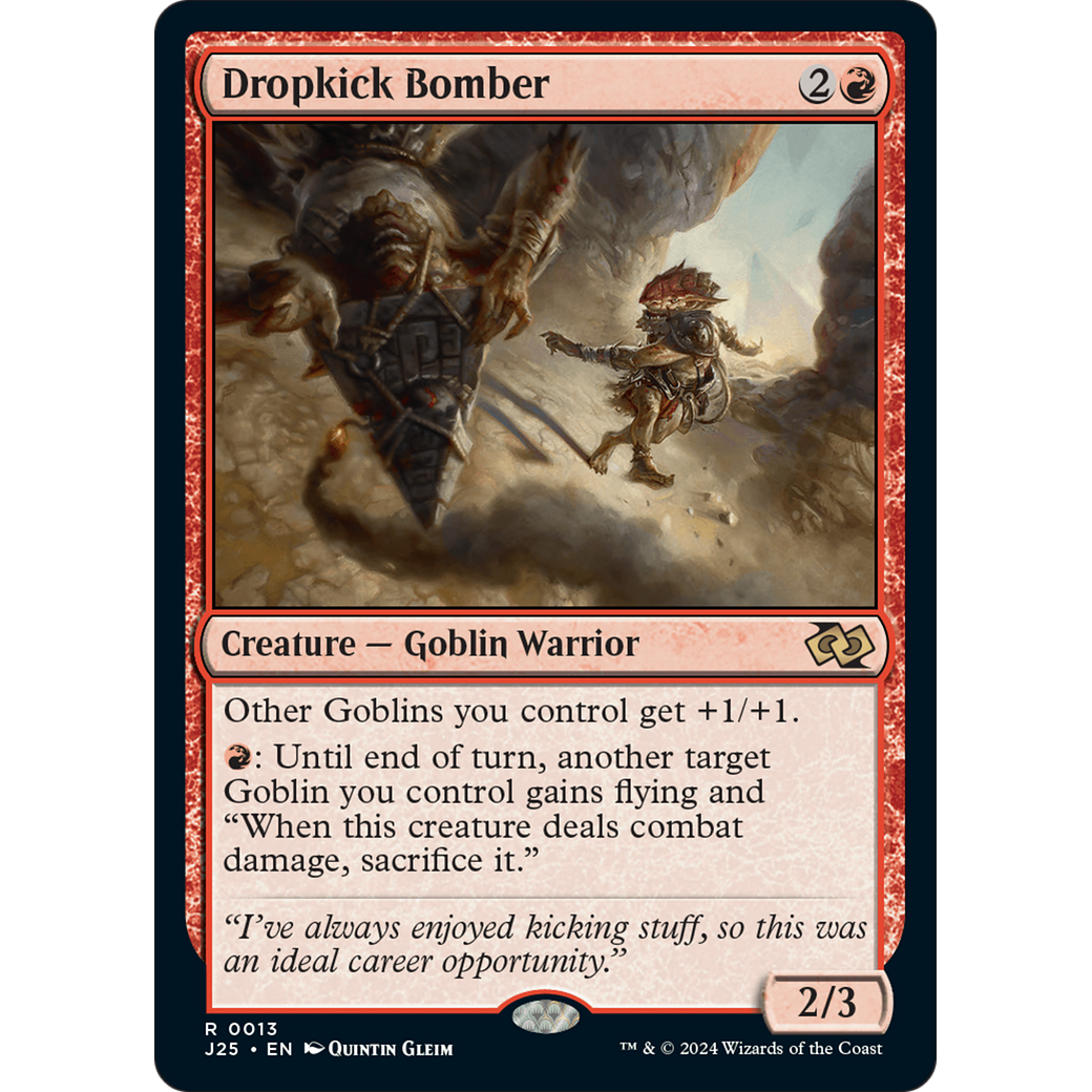 Dropkick Bomber (J25-013) - Foundations Jumpstart