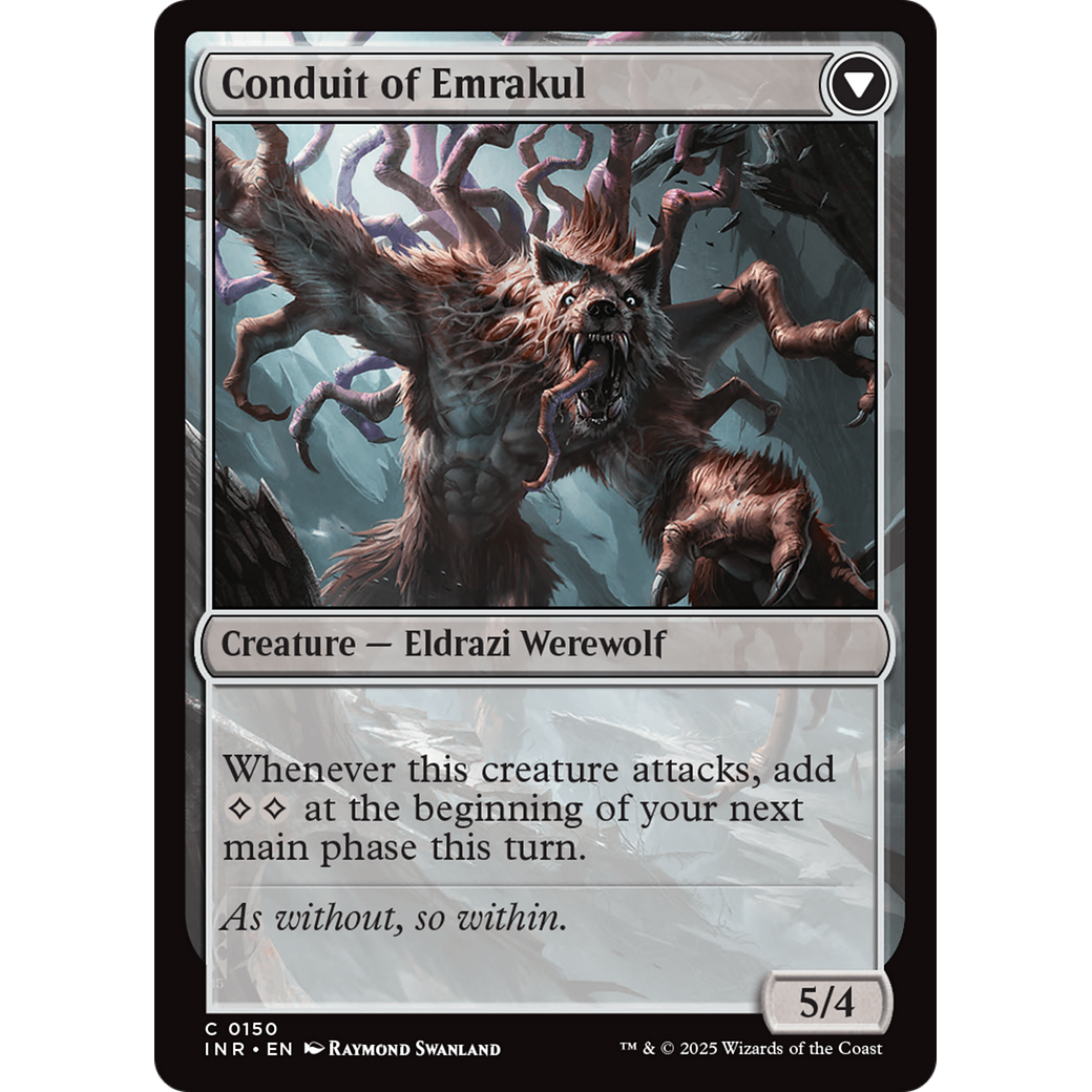 Conduit of Storms // Conduit of Emrakul (INR-150) - Innistrad Remastered Foil