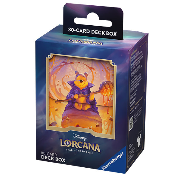 Disney Lorcana - Azurite Sea - Pooh, Hunny Wizard Deck Box (Pre-Order) (Expected 11/15/24)