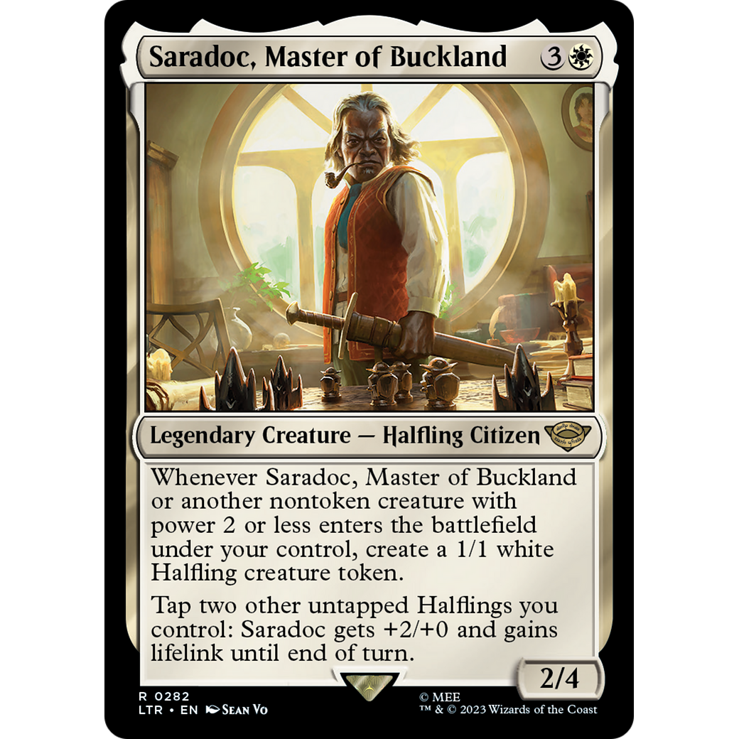 Saradoc, Master of Buckland (LTR-282) - The Lord of the Rings: Tales of Middle-earth Foil