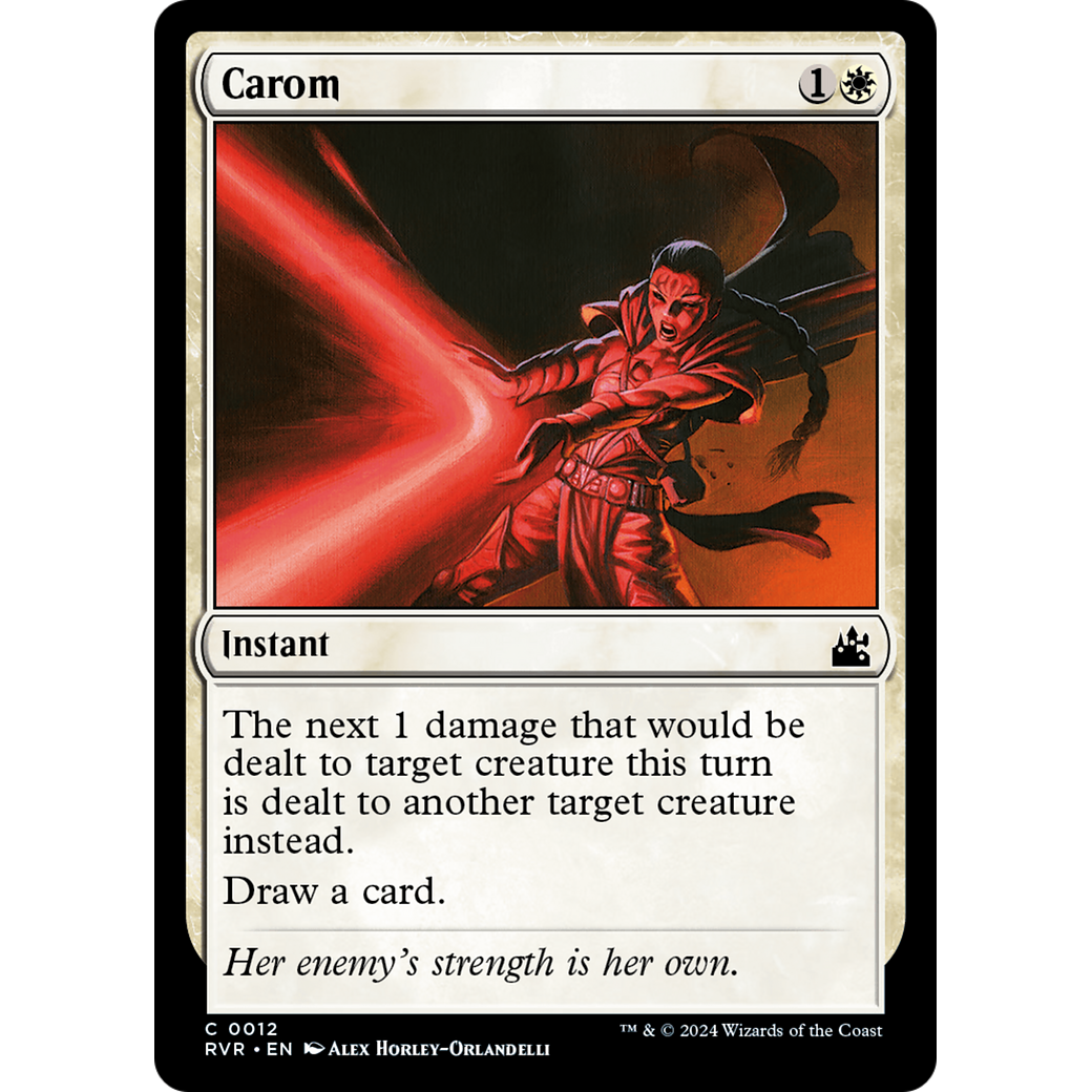 Carom (RVR-012) - Ravnica Remastered Foil