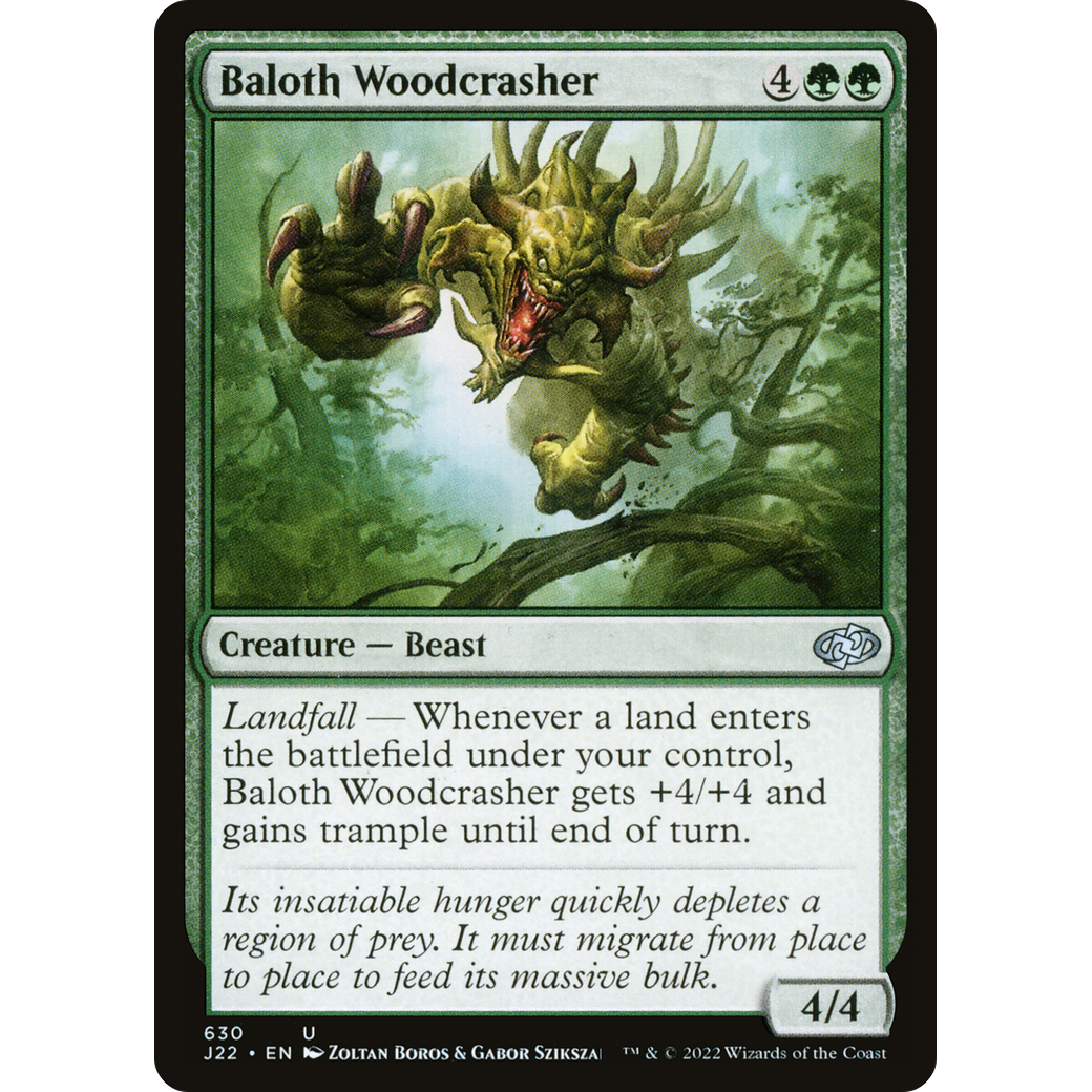 Baloth Woodcrasher (J22-630) - Jumpstart 2022