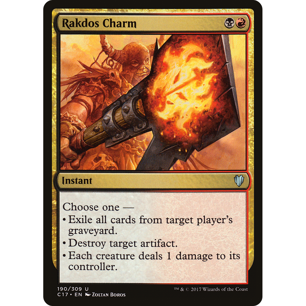 Rakdos Charm (C17-190) - Commander 2017