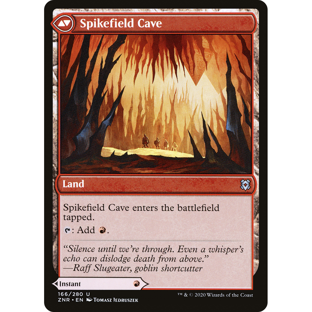 Spikefield Hazard (ZNR-166) - Zendikar Rising Foil