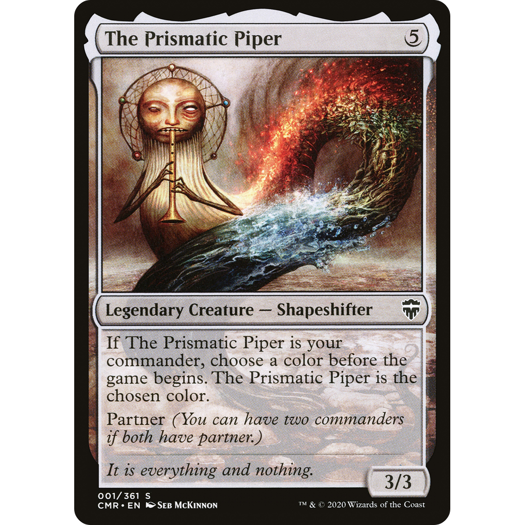 The Prismatic Piper (CMR-001) - Commander Legends Foil