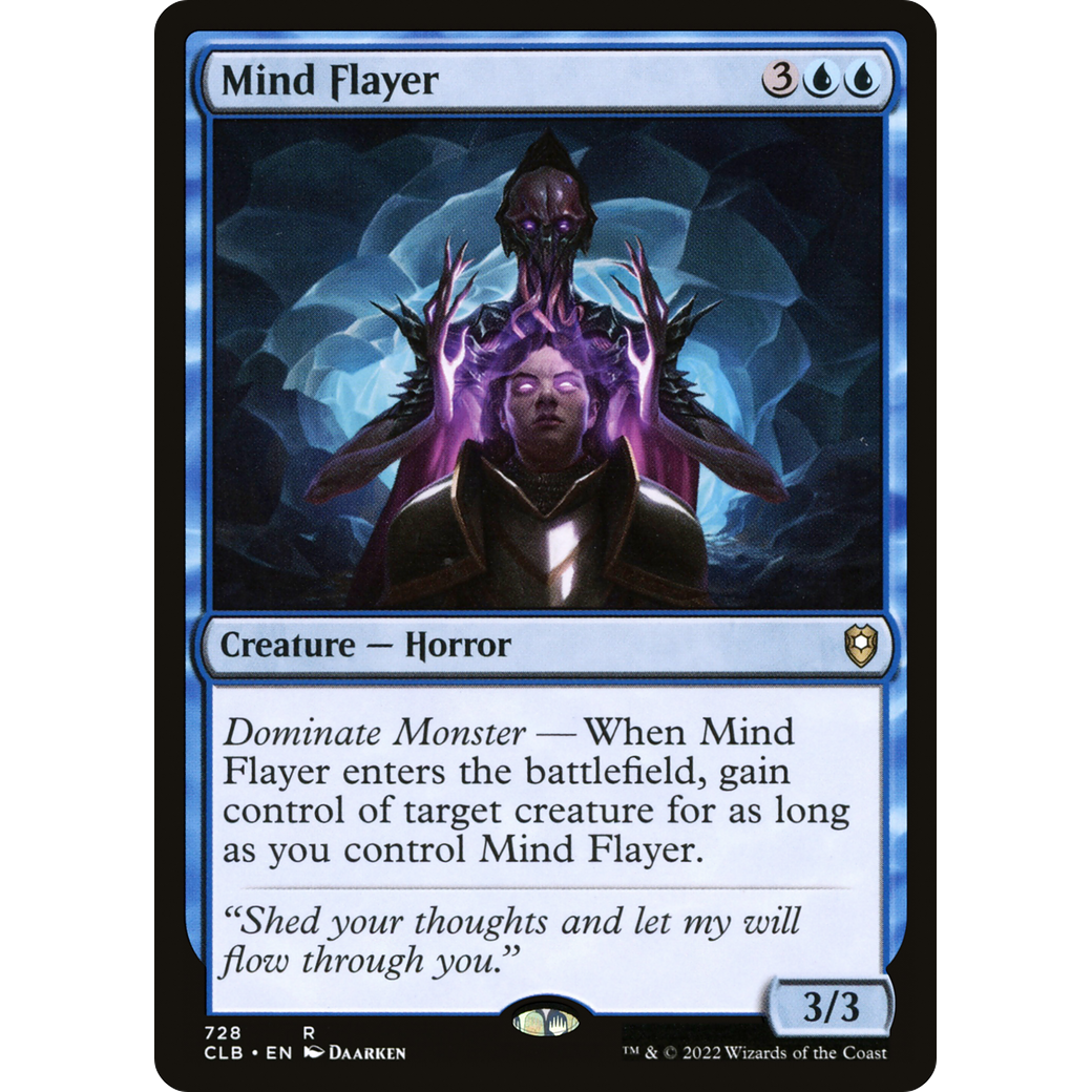 Mind Flayer (CLB-728) - Commander Legends: Battle for Baldur's Gate