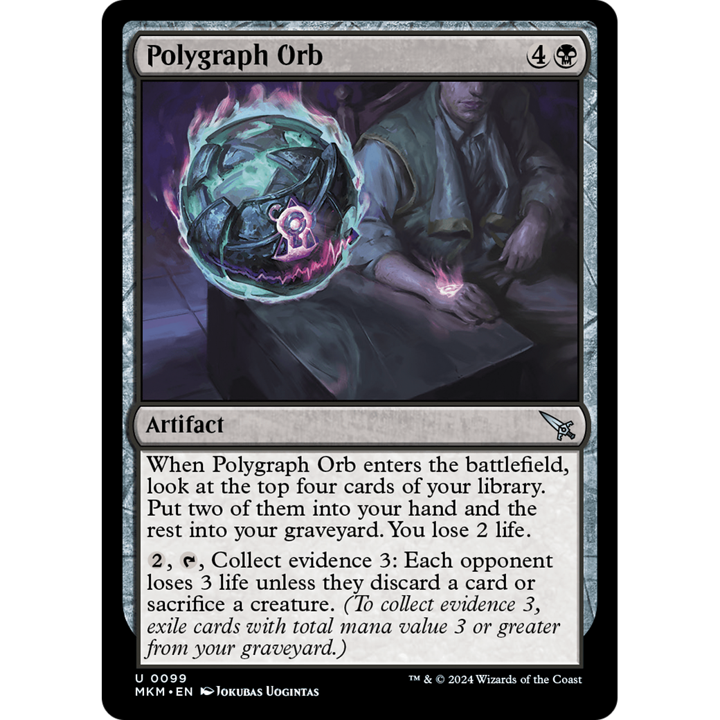 Polygraph Orb (MKM-099) - Murders at Karlov Manor