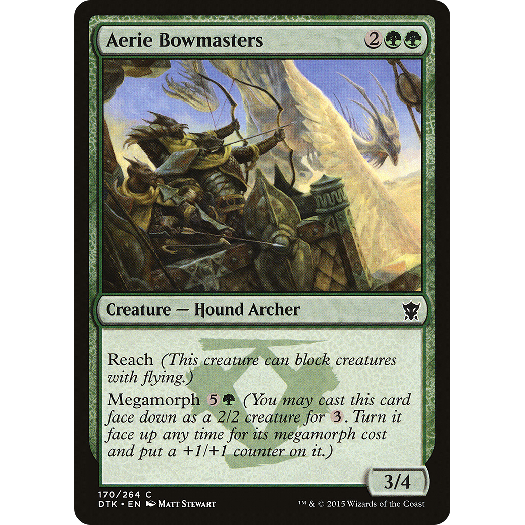 Aerie Bowmasters (DTK-170) - Dragons of Tarkir