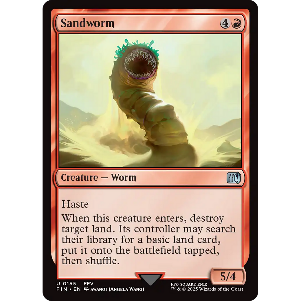 Sandworm (FIN-155) - FINAL FANTASY Foil