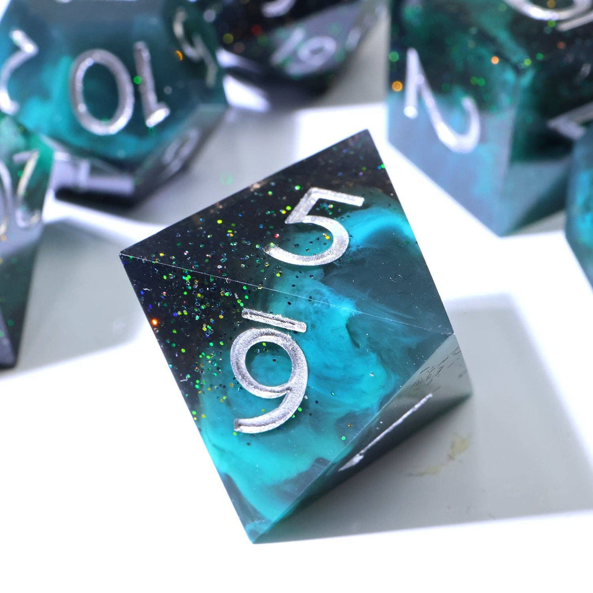 Aether 7-Piece Polyhedral Dice Set