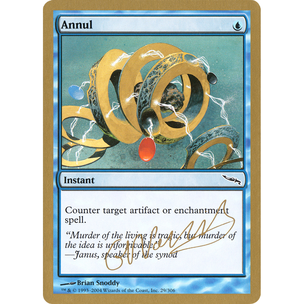 Annul - 2004 Gabriel Nassif (MRD) (WCD-) - World Championship Decks 2004