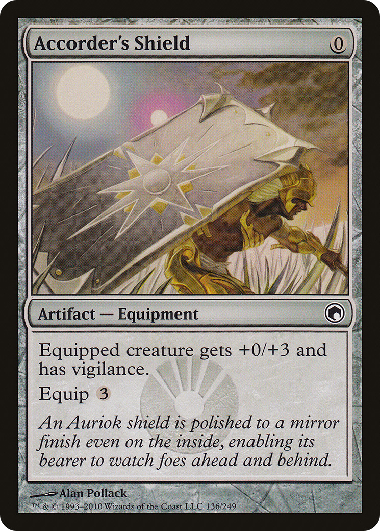 Accorder's Shield (SOM-136) - Scars of Mirrodin