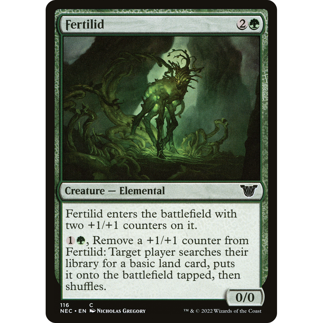 Fertilid (NEC-116) - Neon Dynasty Commander