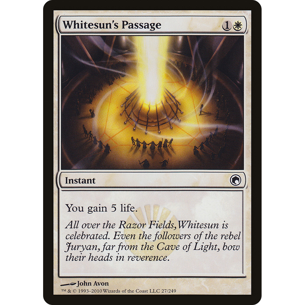 Whitesun's Passage (SOM-027) - Scars of Mirrodin Foil
