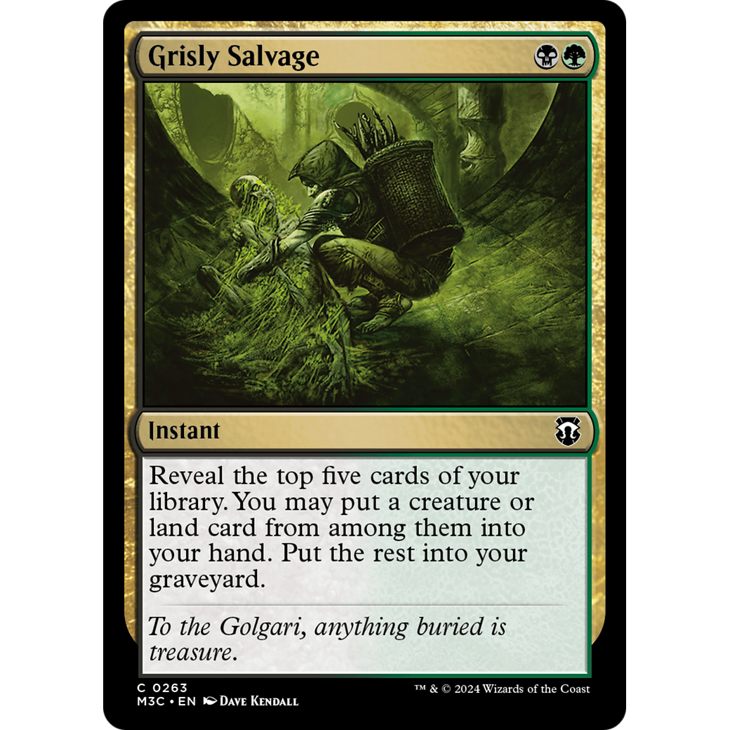 Grisly Salvage (M3C-263) - Modern Horizons 3 Commander