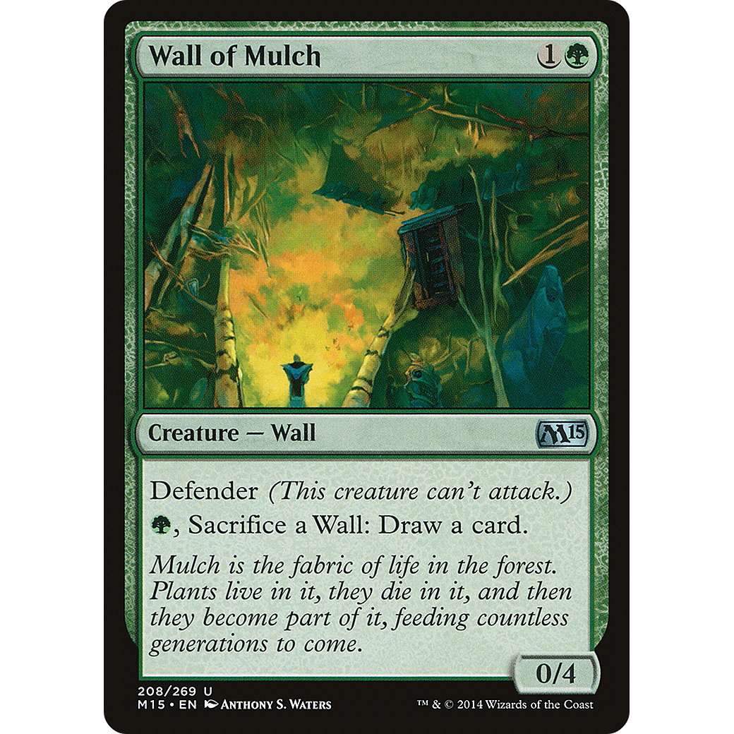 Wall of Mulch (M15-208) - Magic 2015