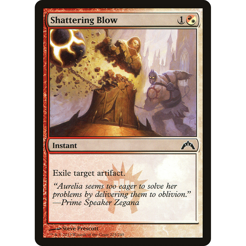 Shattering Blow (GTC-225) - Gatecrash Foil