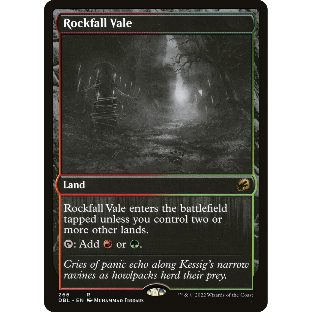Rockfall Vale (DBL-266) - Innistrad: Double Feature