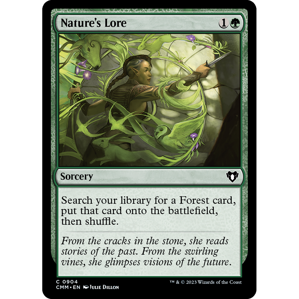Nature's Lore (CMM-904) - Commander Masters