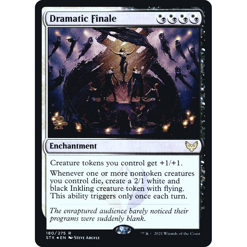 Dramatic Finale (PRE-180) - Strixhaven: School of Mages Promos Foil