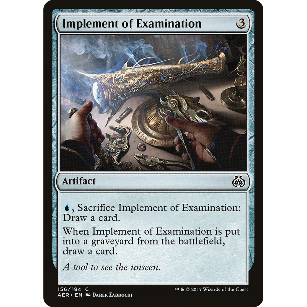 Implement of Examination (AER-156) - Aether Revolt Foil
