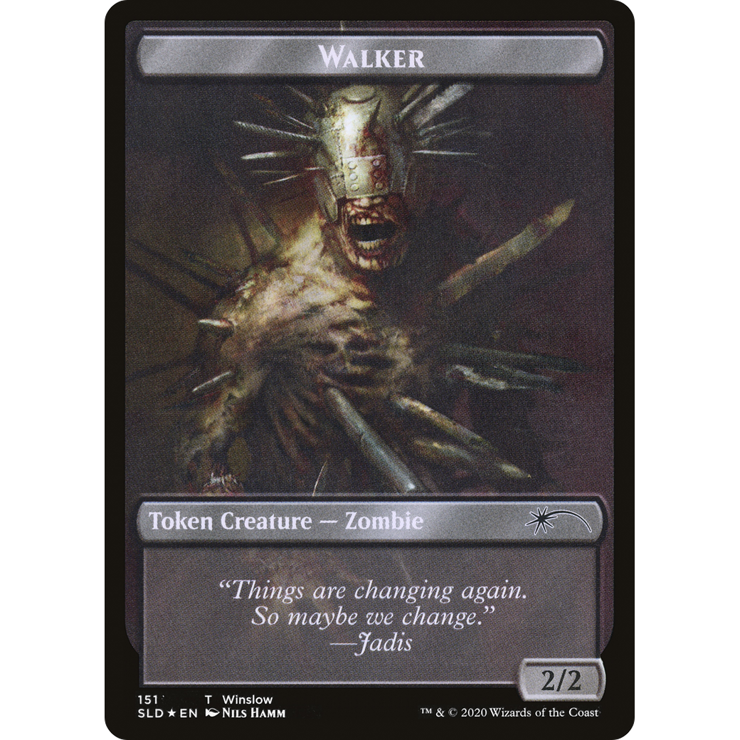 Walker (Winslow // Metal Head) Token (SLD-151) - Secret Lair Drop Foil