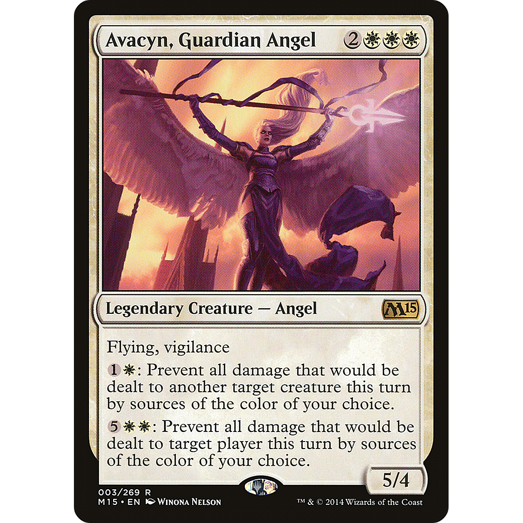 Avacyn, Guardian Angel (M15-003) - Magic 2015
