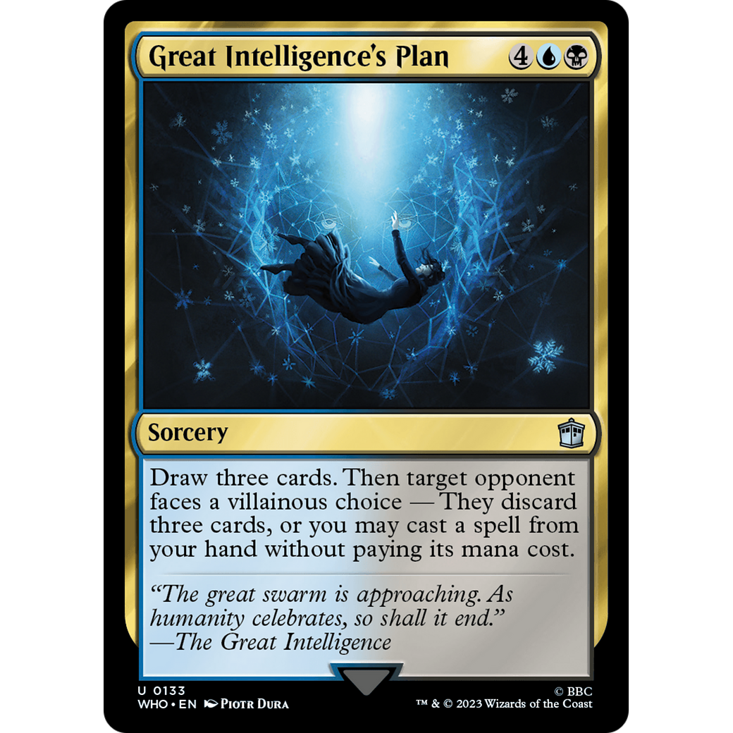 Great Intelligence's Plan (WHO-133) - Doctor Who Foil