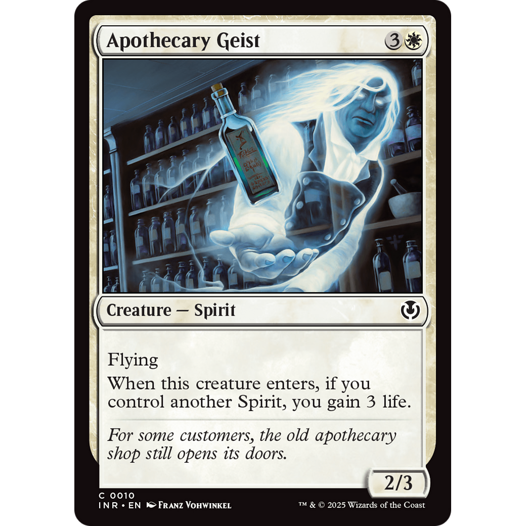 Apothecary Geist (INR-010) - Innistrad Remastered Foil