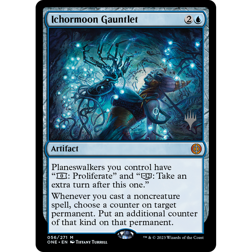 Ichormoon Gauntlet (PPONE-56P) - Phyrexia: All Will Be One Promos Foil