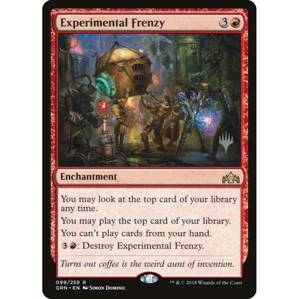 Experimental Frenzy (PPM20-099) - Guilds of Ravnica Promos Foil