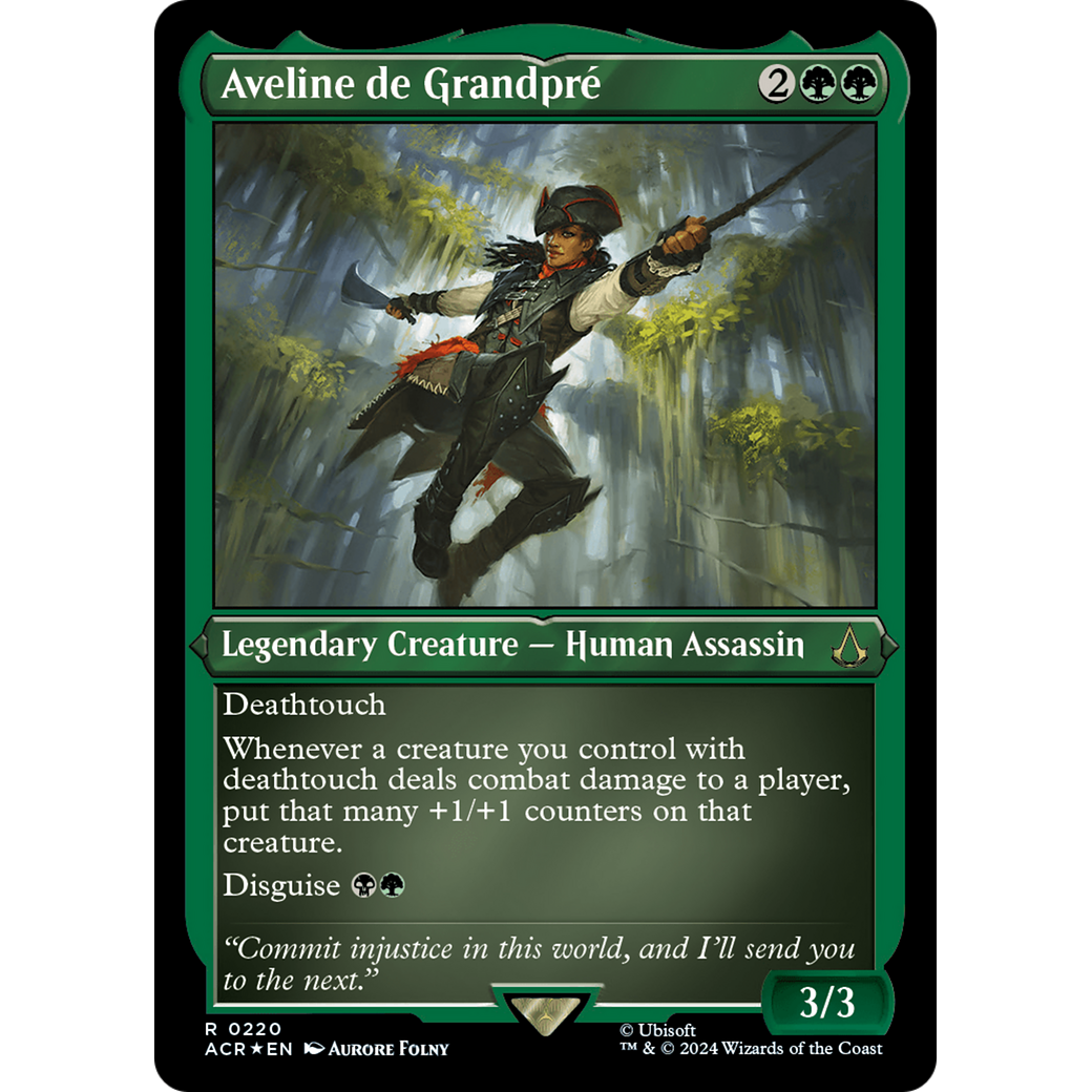 Aveline de Grandpré (ACR-220) - Assassin's Creed Etched Foil