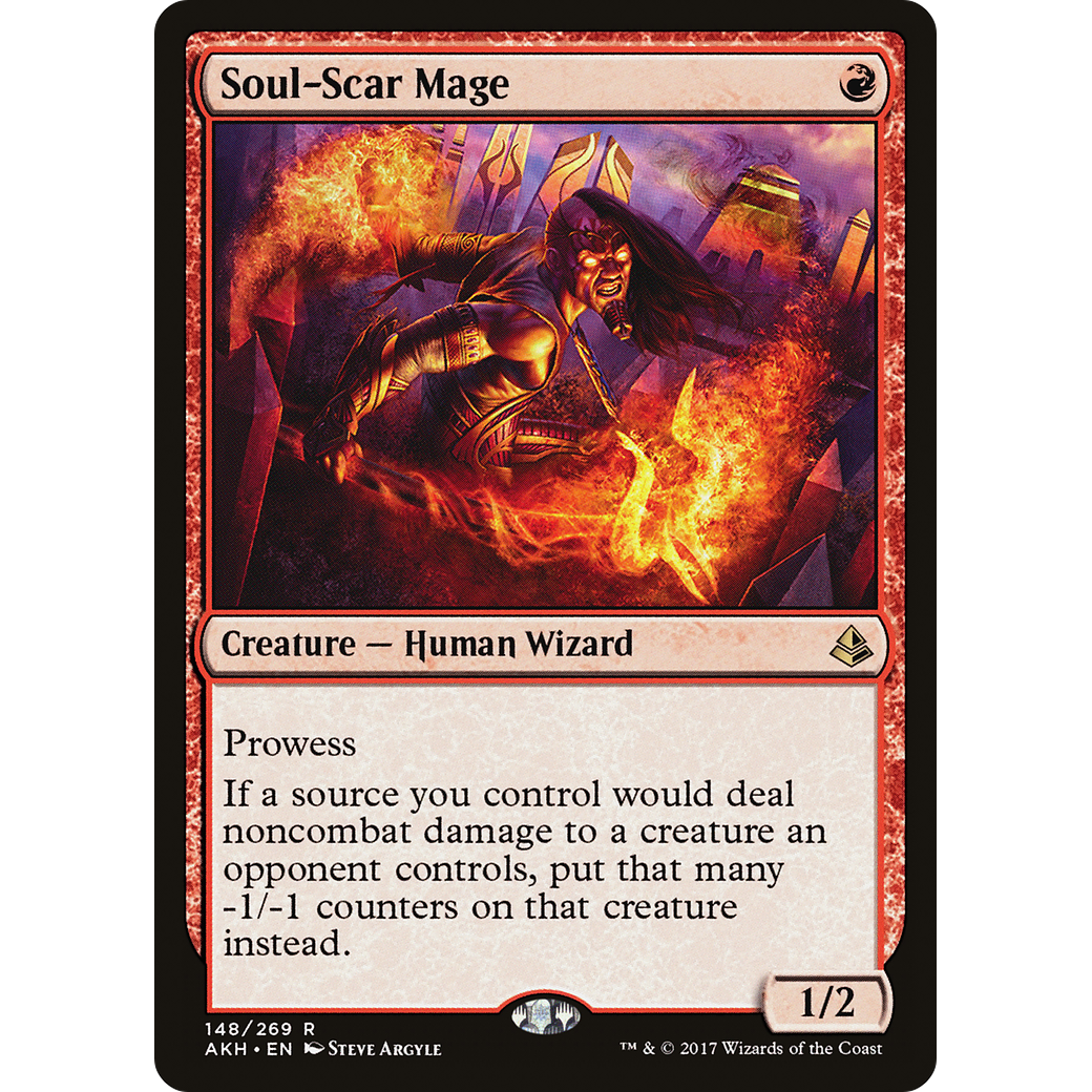 Soul-Scar Mage (AKH-148) - Amonkhet Foil