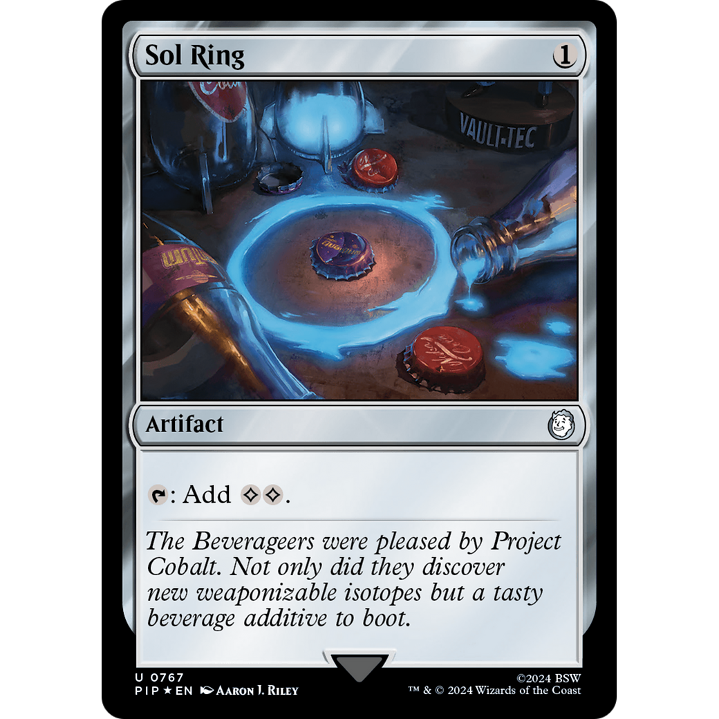 Sol Ring (PIP-767) - Fallout Foil