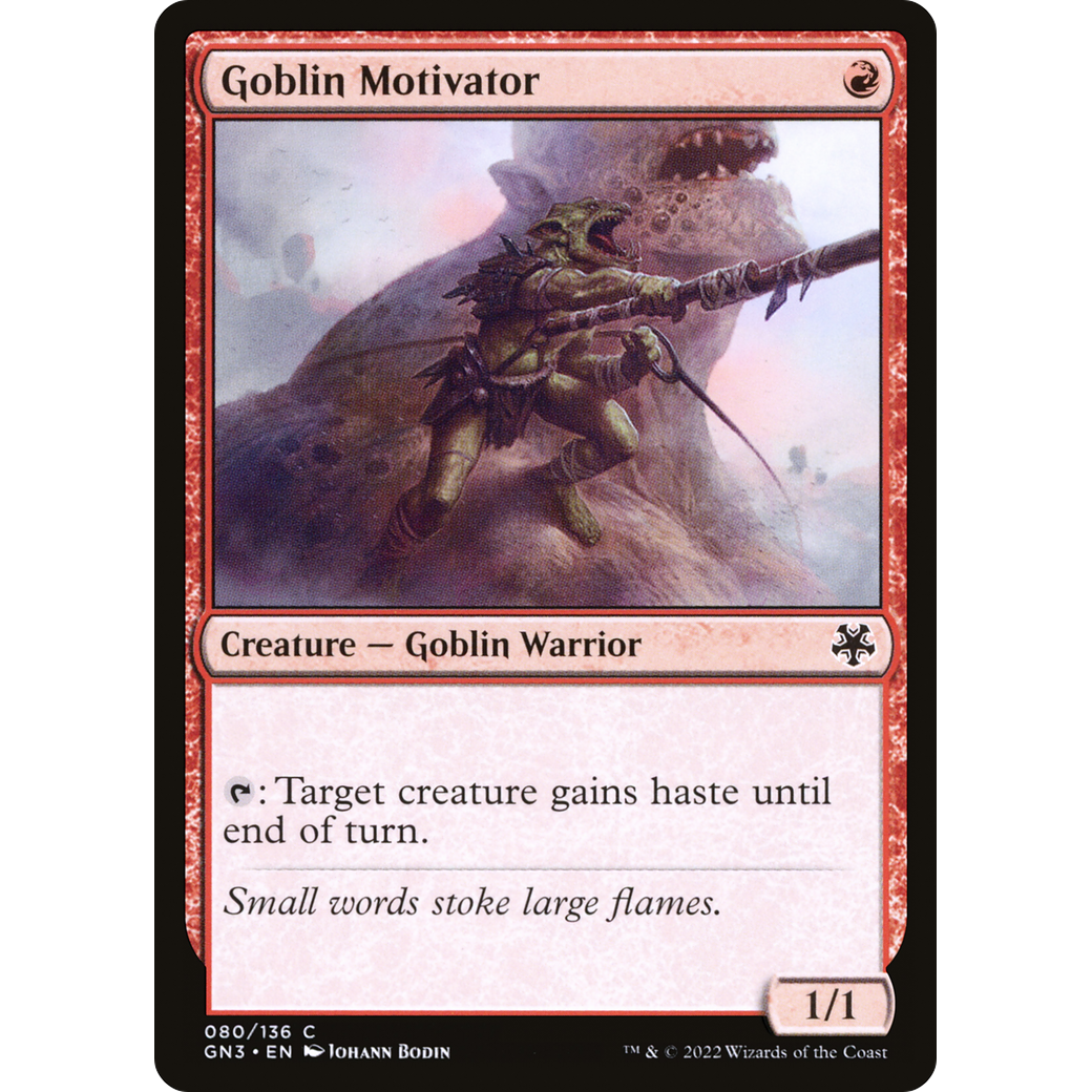 Goblin Motivator (GN3-080) - Game Night: Free-for-All