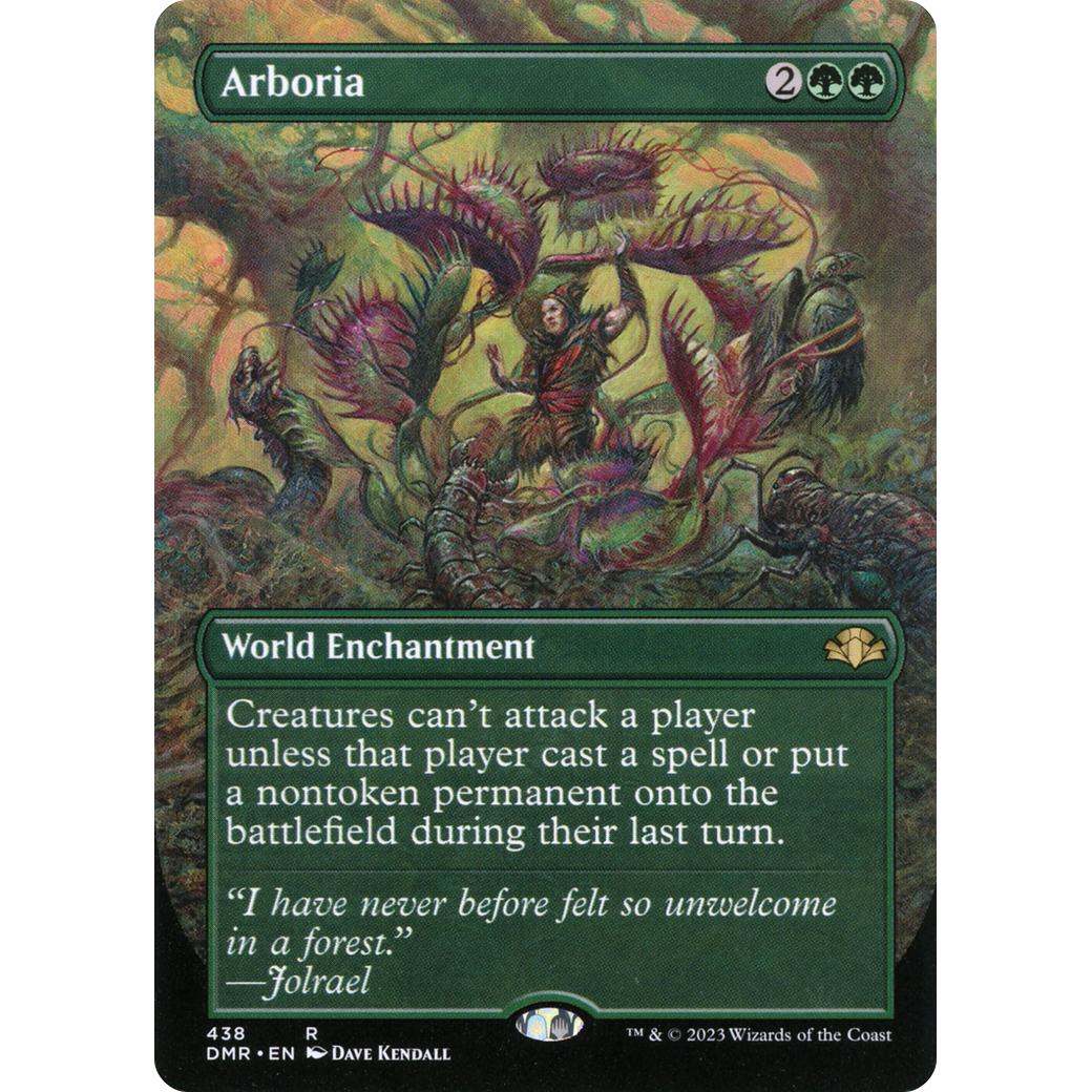 Arboria (Borderless) (DMR-438) - Dominaria Remastered (Borderless) Foil