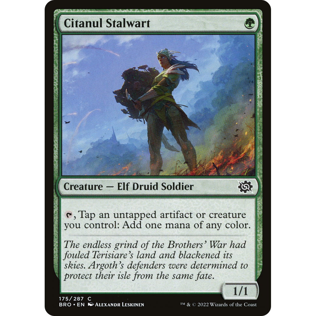 Citanul Stalwart (BRO-175) - The Brothers' War Foil