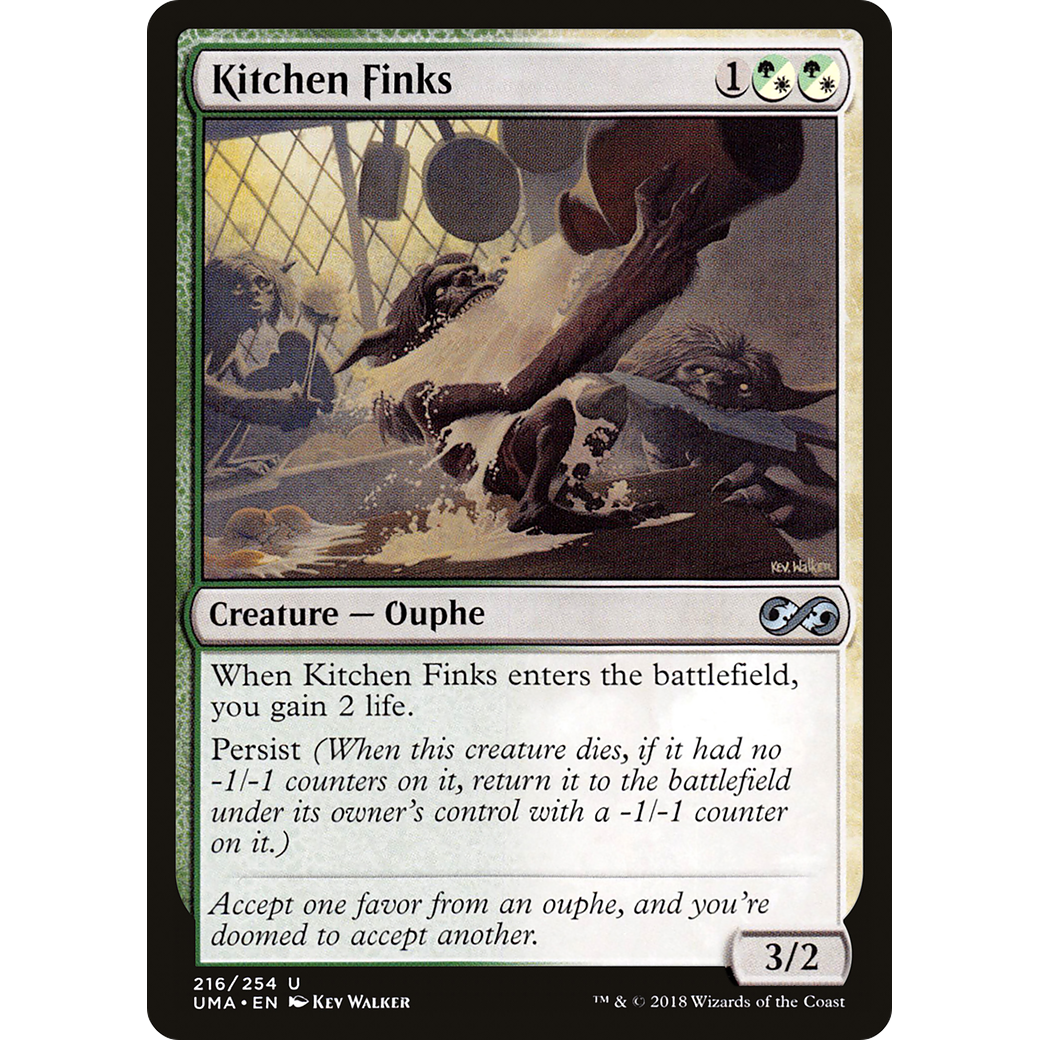 Kitchen Finks (UMA-216) - Ultimate Masters Foil